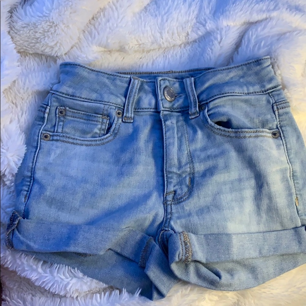 American eagle jean shorts